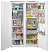 Холодильники встраиваемые - Встраиваемый холодильник Side-By-Side Midea MDRE423FGE01 + MDRE306FZF01 Встраиваемый холодильник Side-By-Side Midea MDRE423FGE01 + MDRE306FZF01 - Холодильники встраиваемые