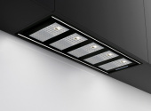 Встраиваемая вытяжки Pando GTI/810 NEGRO V.1250 ECO SEC