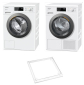 Комплект стиральной и сушильной машины Miele WED125 WCS + TED265WP