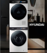 Комплект стиральной и сушильной машины Hyundai WFE9229 + DFE9429+ CBH21WT
