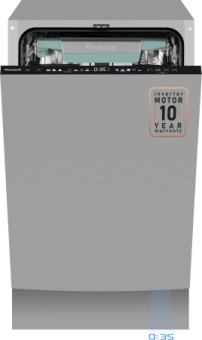 Встраиваемая посудомоечная машина Weissgauff BDW 4160 Real Touch DC Inverter Timer Floor - втехнике.рф