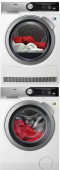 Комплект стиральной и сушильной машины AEG L9FEA69S + T9DBA68SC+ SKP11