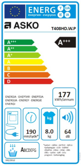 Сушильная машина Asko T408HD.W